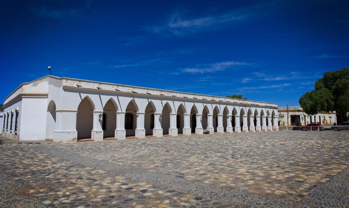 Architecture type de la ville de Cachi en Argentine