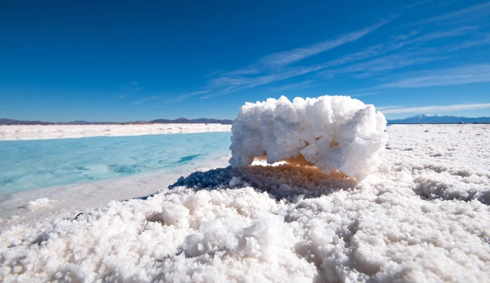 Production de sel aux Salinas Grandes en Argentine