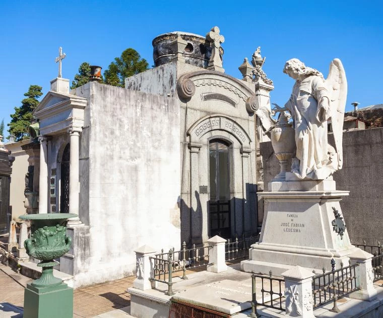 Tombe du Cimetière de la Recoleta à Buenos Aires