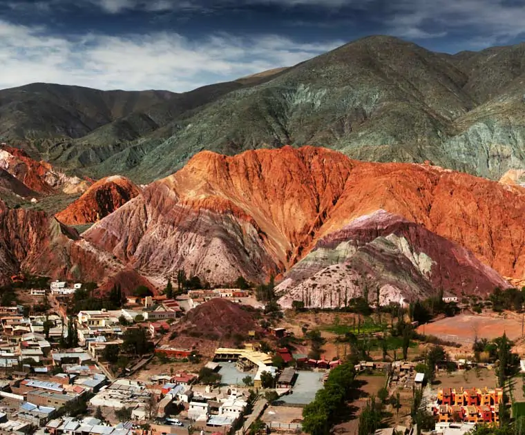 Les montagnes colorées de la Quebrada de Humahuaca 