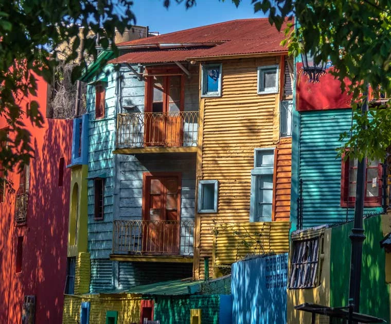 Le quartier coloré de La Boca à Buenos Aires