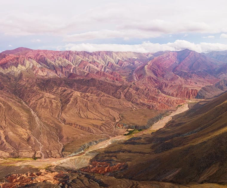 La montagne aux 7 couleurs dans la vallée de Humahuaca