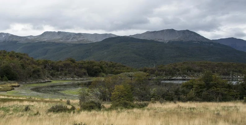 Montagnes du Parc National de la Terre de Feu 