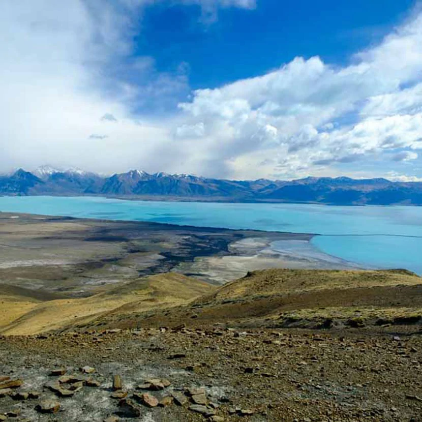 Paysage après l'ascension du Cerro Frias en 4x4 