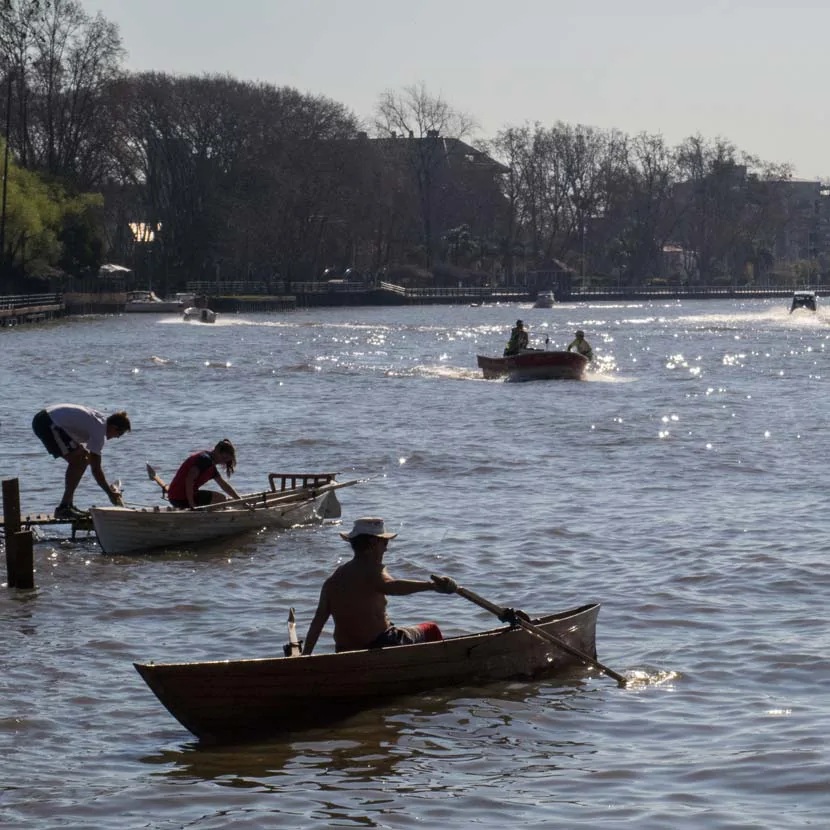 Lanchas sur le Delta du Tigre 