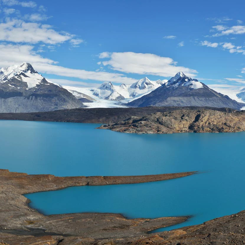 Le glacier Upsala dans le parc national Los Glaciares en Argentine