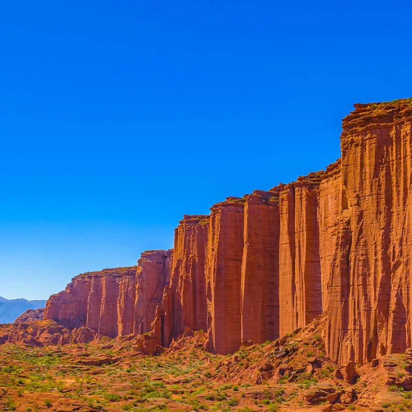 Parc national Talampaya à la Rioja en Argentine